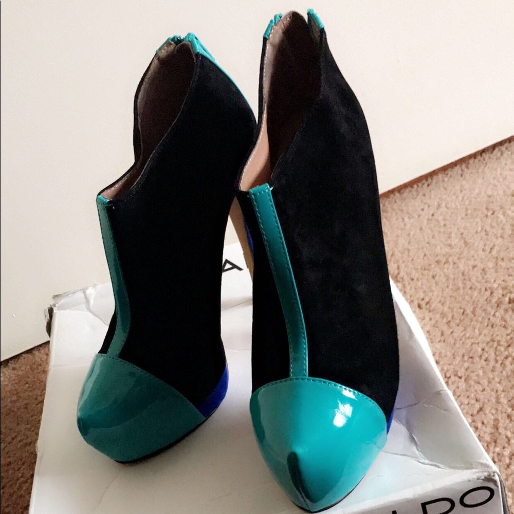 Ankle heel boots